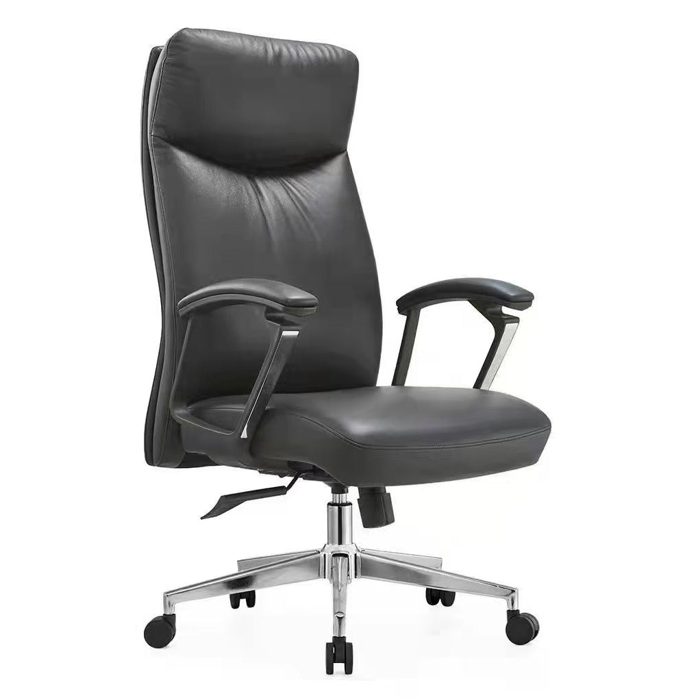 VOFFOV Faux Leather High Back Executive Swivel Ergonomic Office Chair